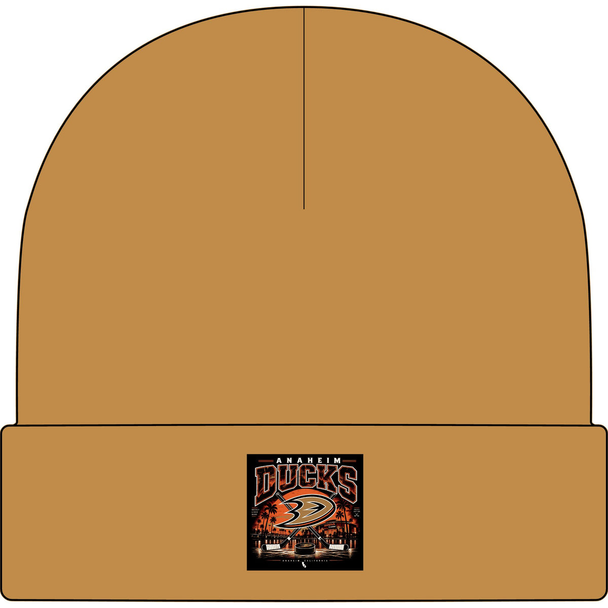 Anaheim Ducks Hockey Nights - AS Colour 1107 Cuff Beanie