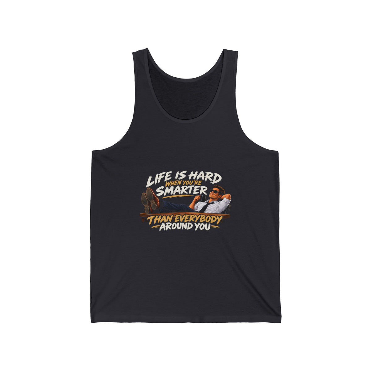 Smarter Than Everybody - Athletic Tank