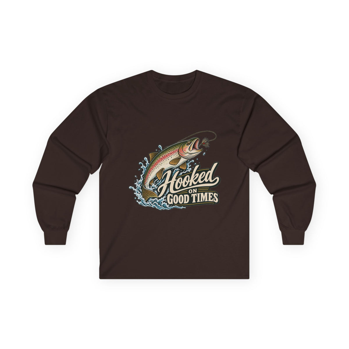 Hooked on Good Times - Unisex Ultra Cotton Long Sleeve Tee
