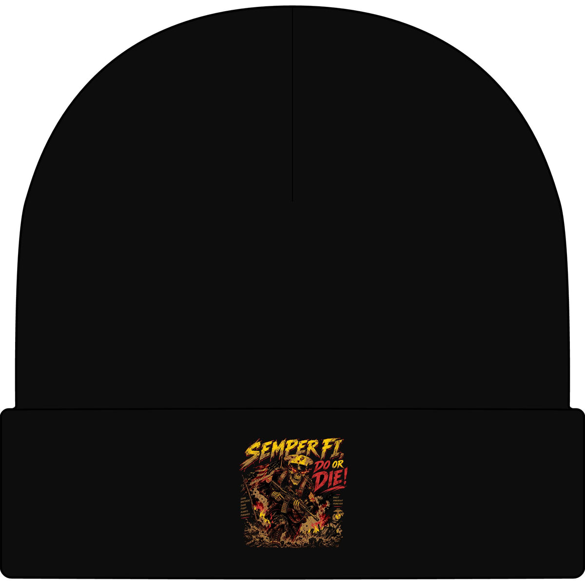 Semper Fi Do or Die - AS Colour 1107 Cuff Beanie