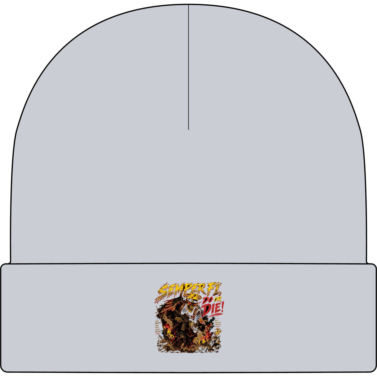 Semper Fi Do or Die - AS Colour 1107 Cuff Beanie