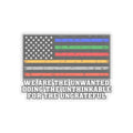 Unwanted, Unthinkable, Ungrateful - Kiss-Cut Sticker