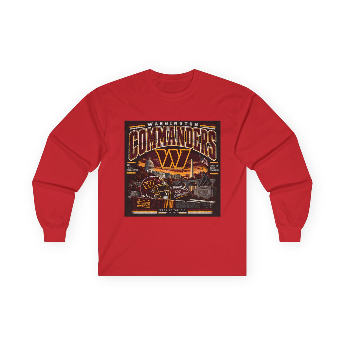 Washington Commanders Pride - Unisex Ultra Cotton Long Sleeve Tee