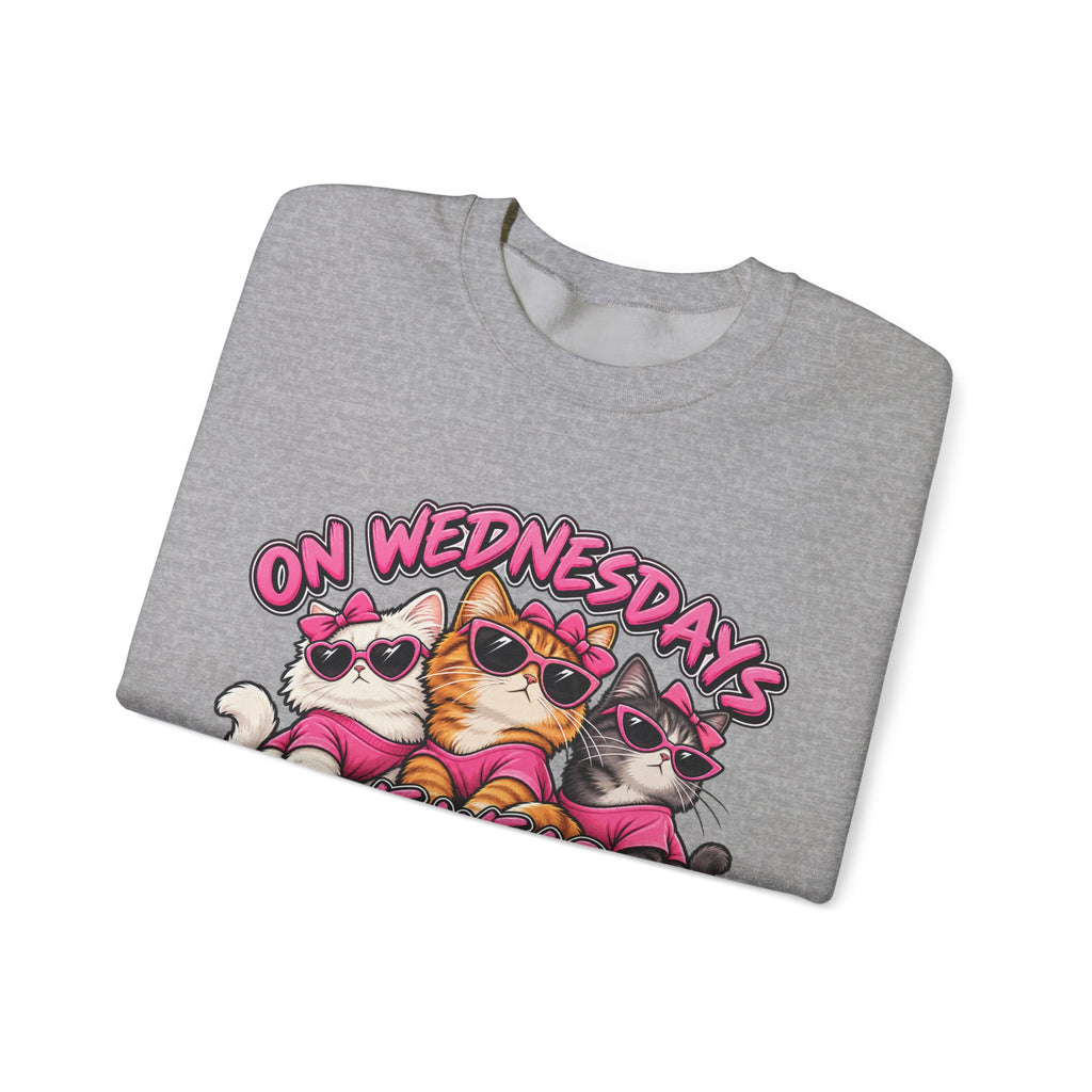 On Wednesdays We Wear Pink - Crewneck Sweatshirt