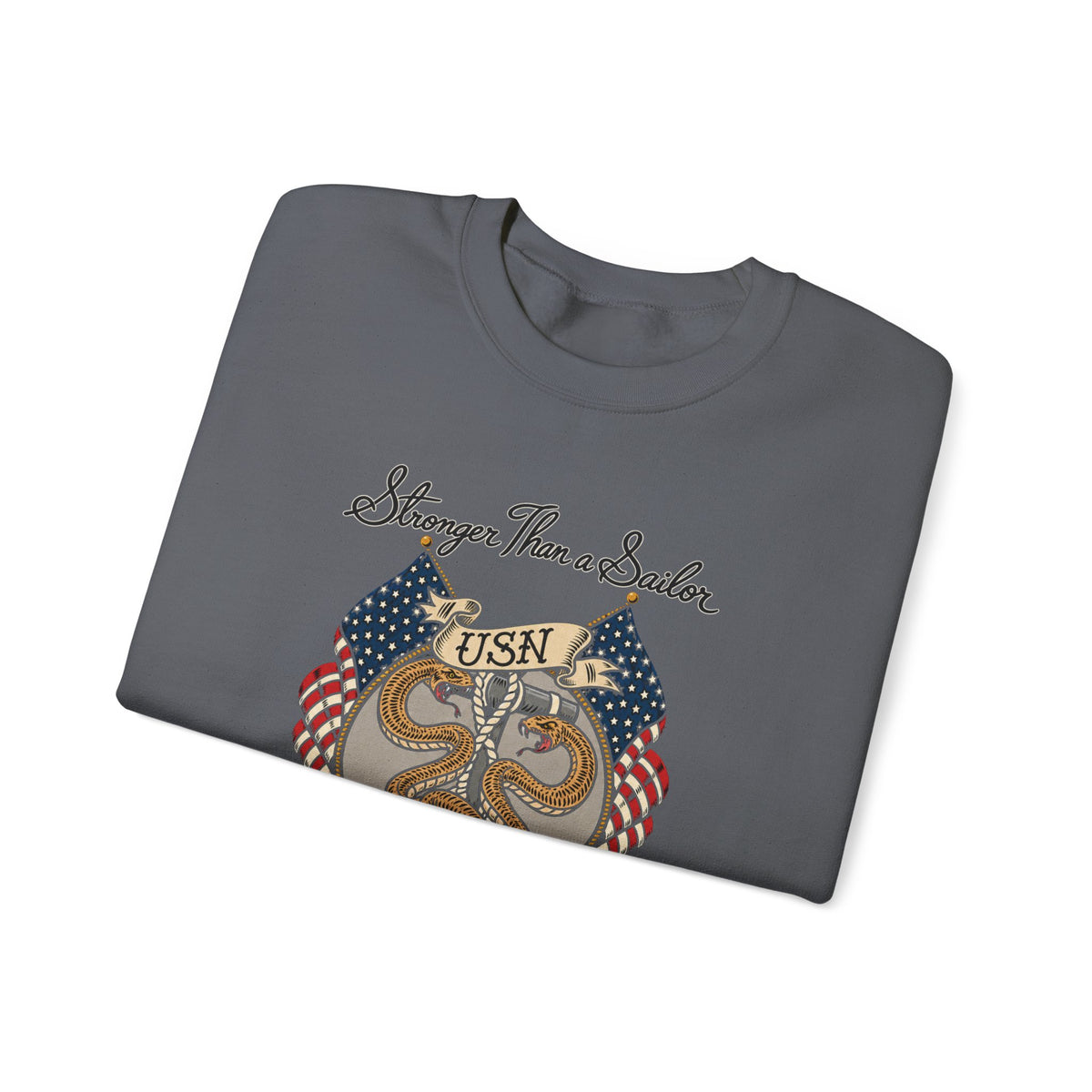 Corpsman Pride Crest - Crewneck Sweatshirt
