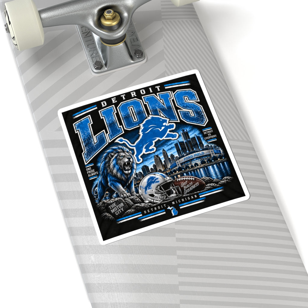 Detroit Lions - Kiss-Cut Sticker