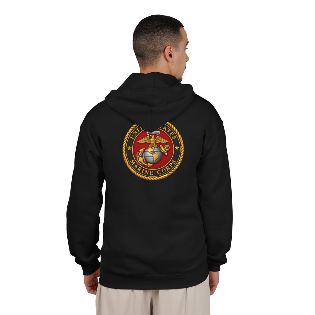 U.S. Marine Corps Emblem - Full-Zip Hooded Sweatshirt