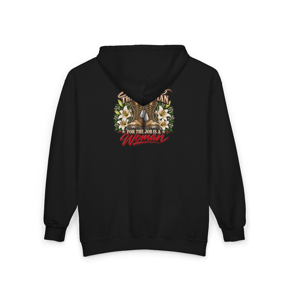 Sometimes Best Man Woman - Full-Zip Hooded Sweatshirt