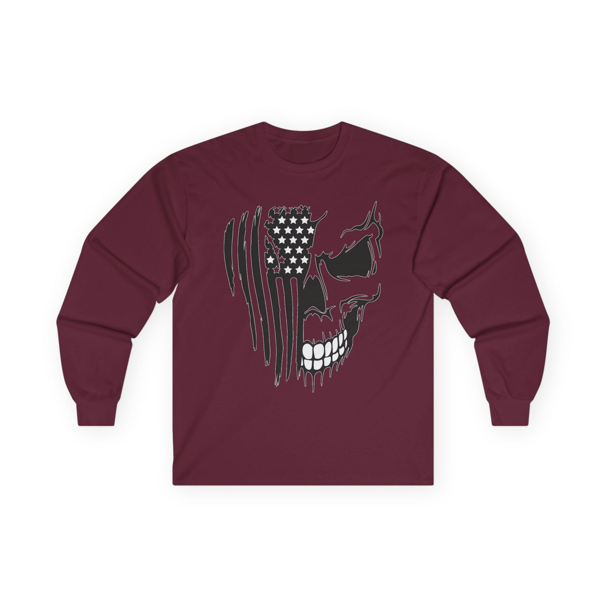 Stars, Stripes & Skulls - Unisex Ultra Cotton Long Sleeve Tee
