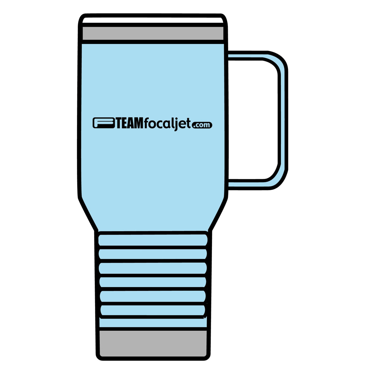 Team FocalJet Logo Tee - 20oz Insulated Mug