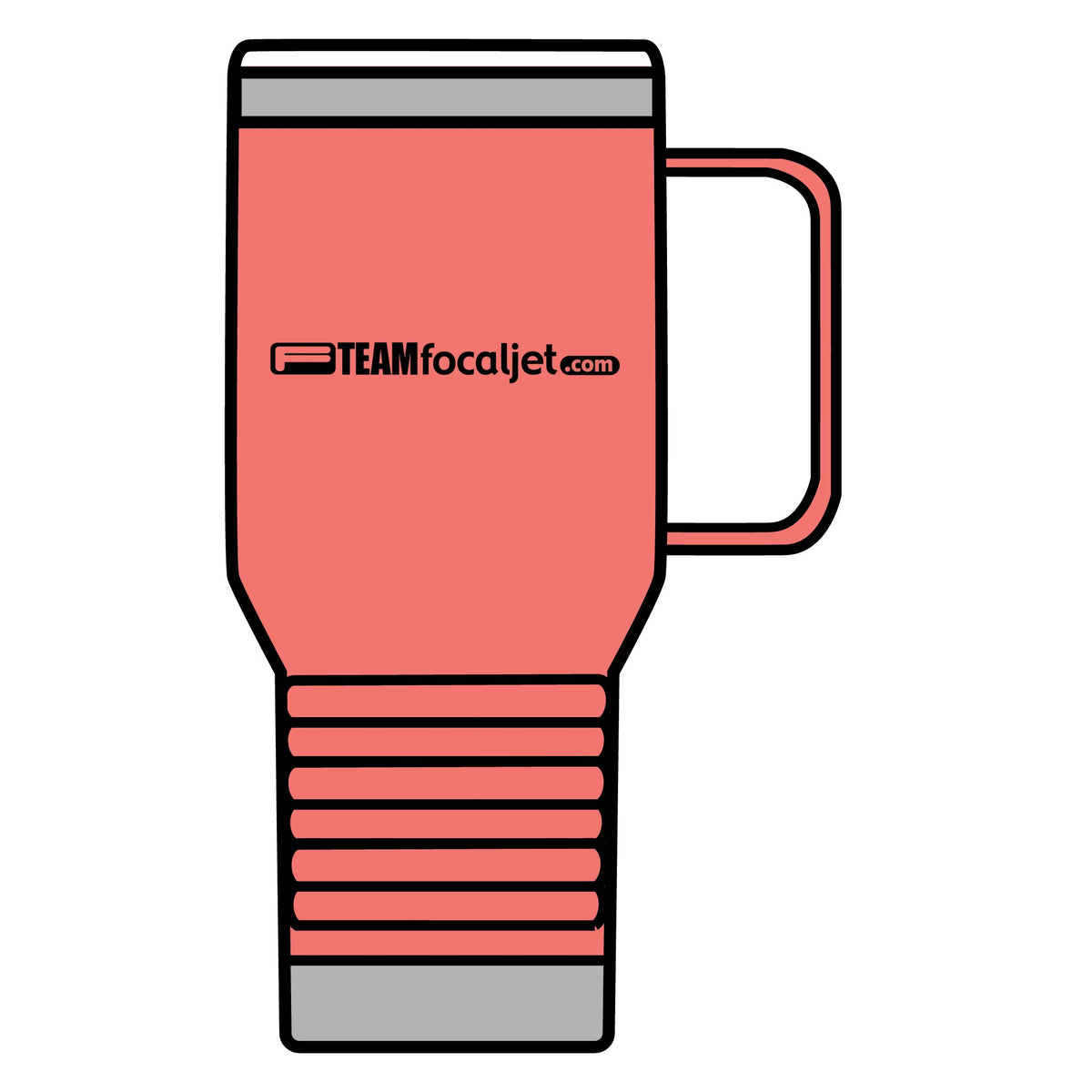 Team FocalJet Logo Tee - 20oz Insulated Mug