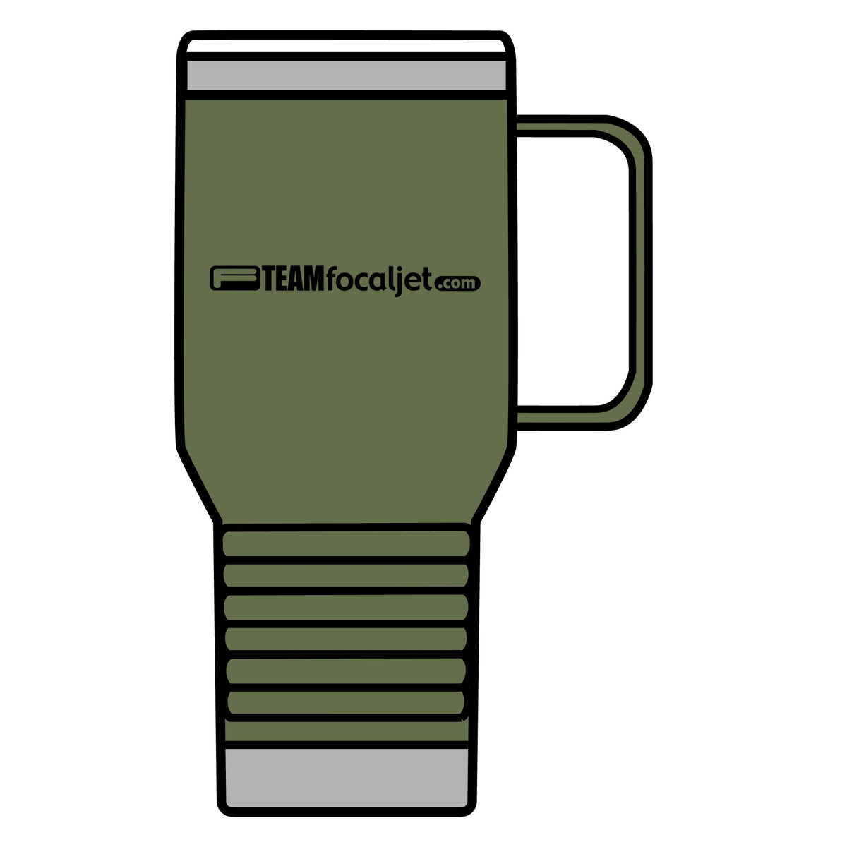 Team FocalJet Logo Tee - 20oz Insulated Mug