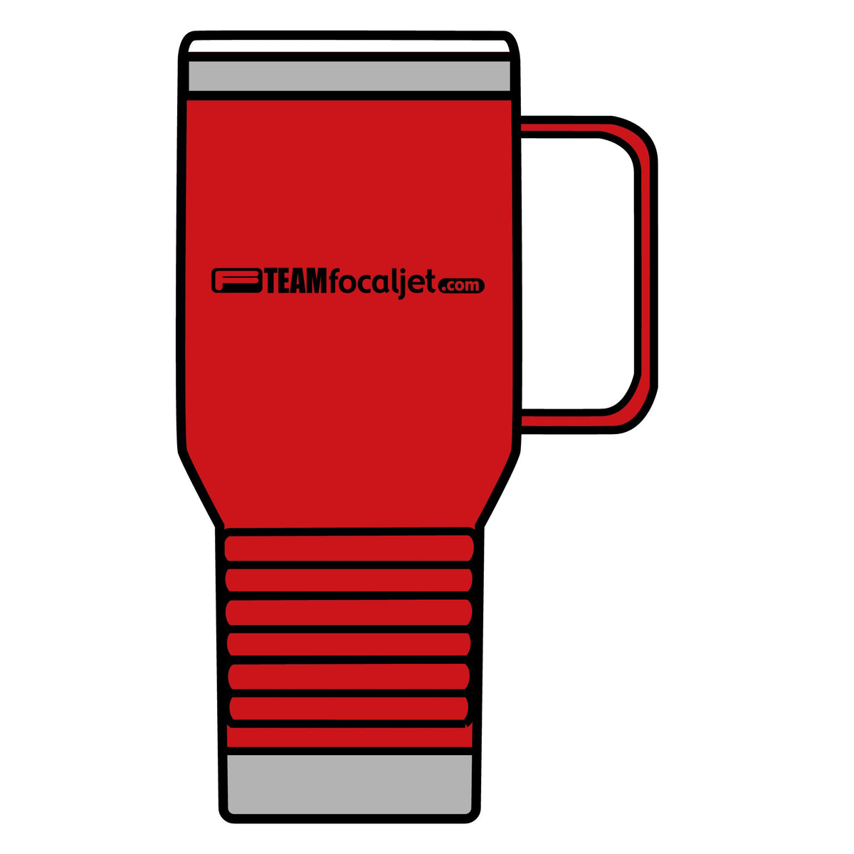 Team FocalJet Logo Tee - 20oz Insulated Mug