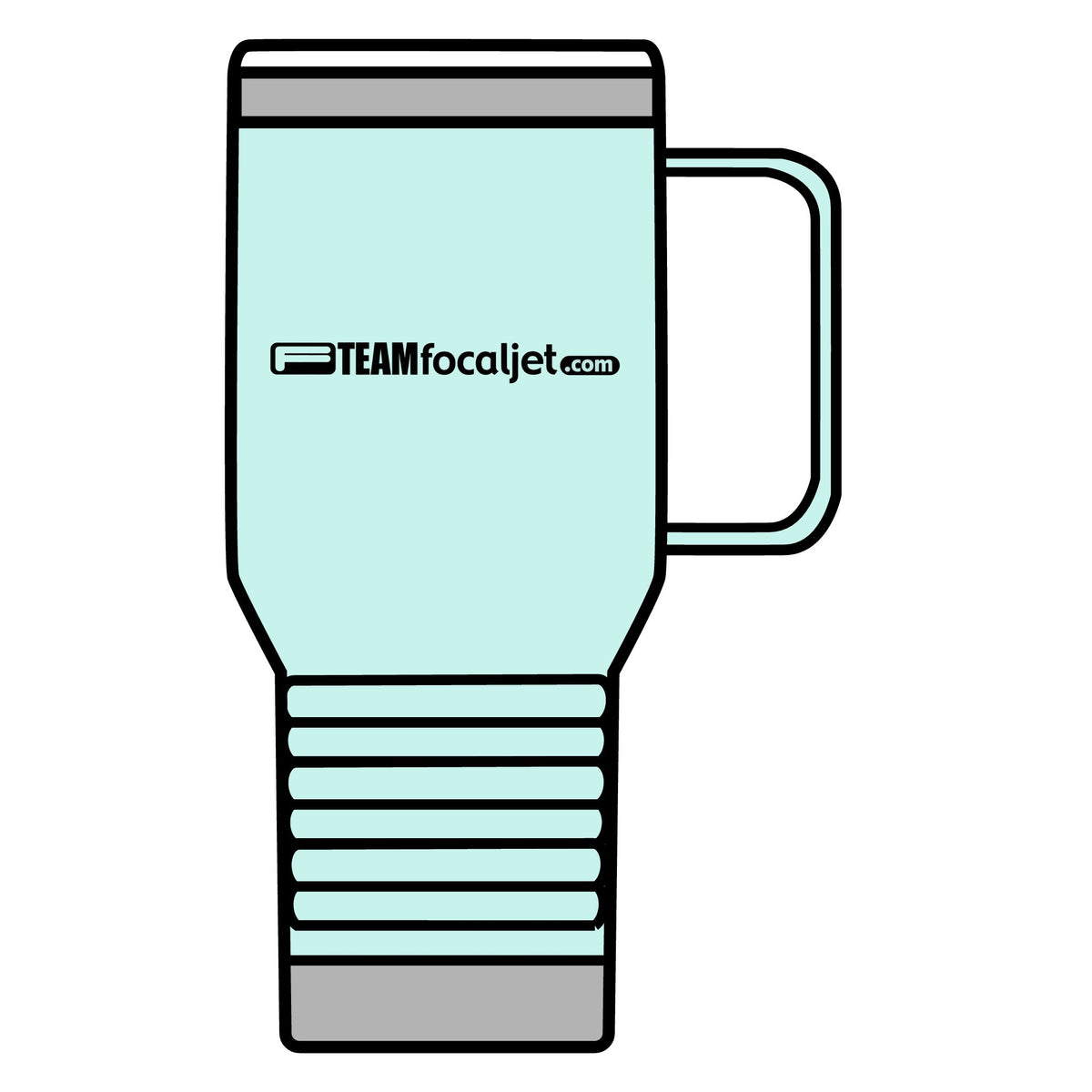 Team FocalJet Logo Tee - 20oz Insulated Mug