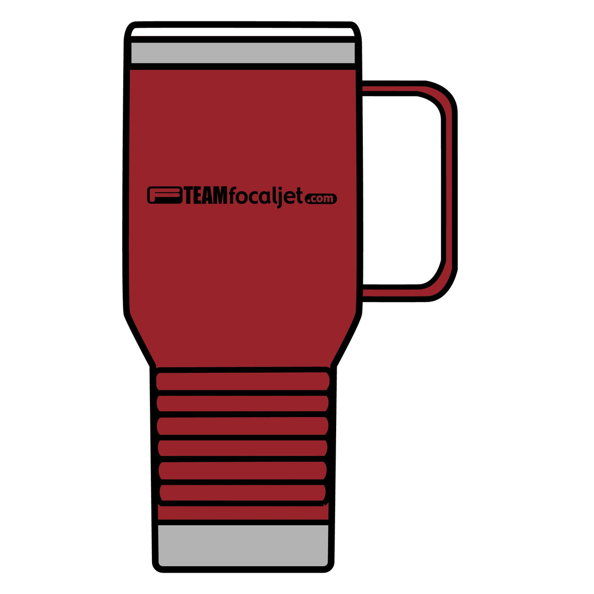 Team FocalJet Logo Tee - 20oz Insulated Mug