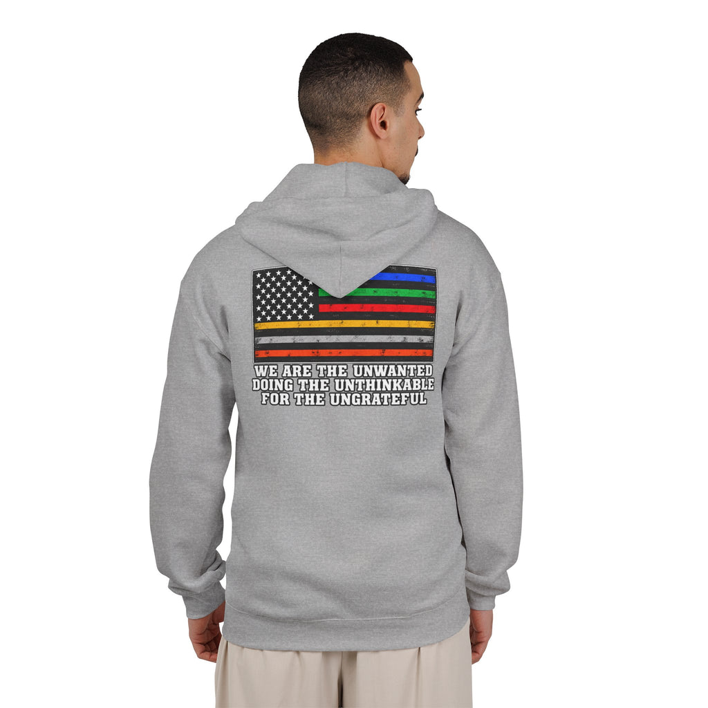 Unwanted, Unthinkable, Ungrateful - Full-Zip Hooded Sweatshirt