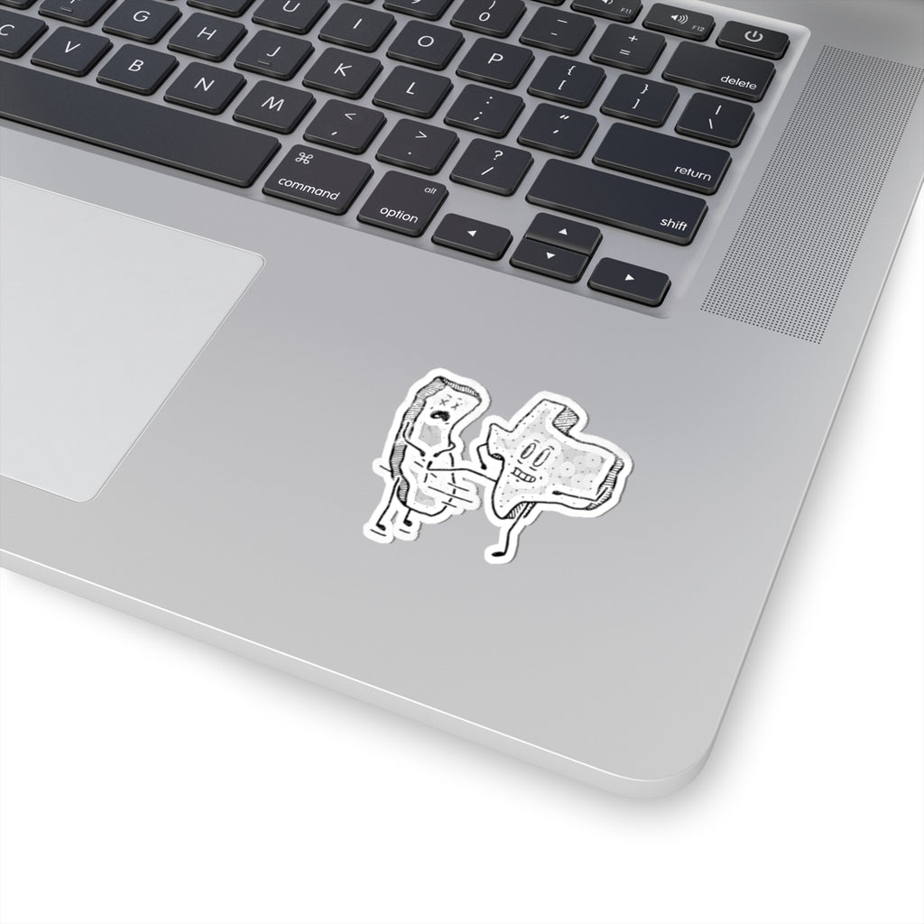 Texas v California - Kiss-Cut Sticker