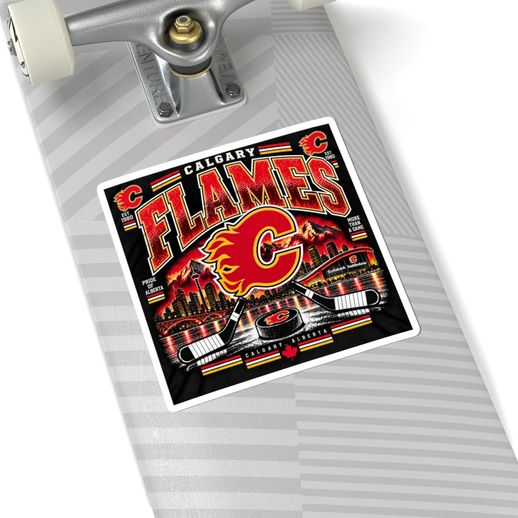 Calgary Flames - Kiss-Cut Sticker