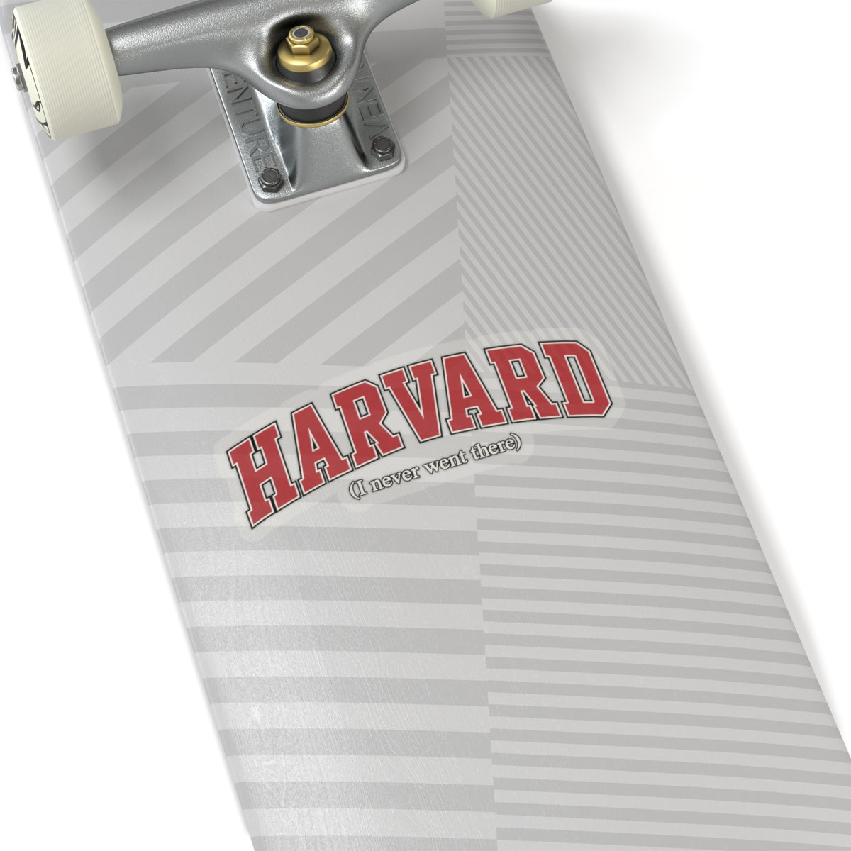 Harvard - I Never Went There - Kiss-Cut Sticker