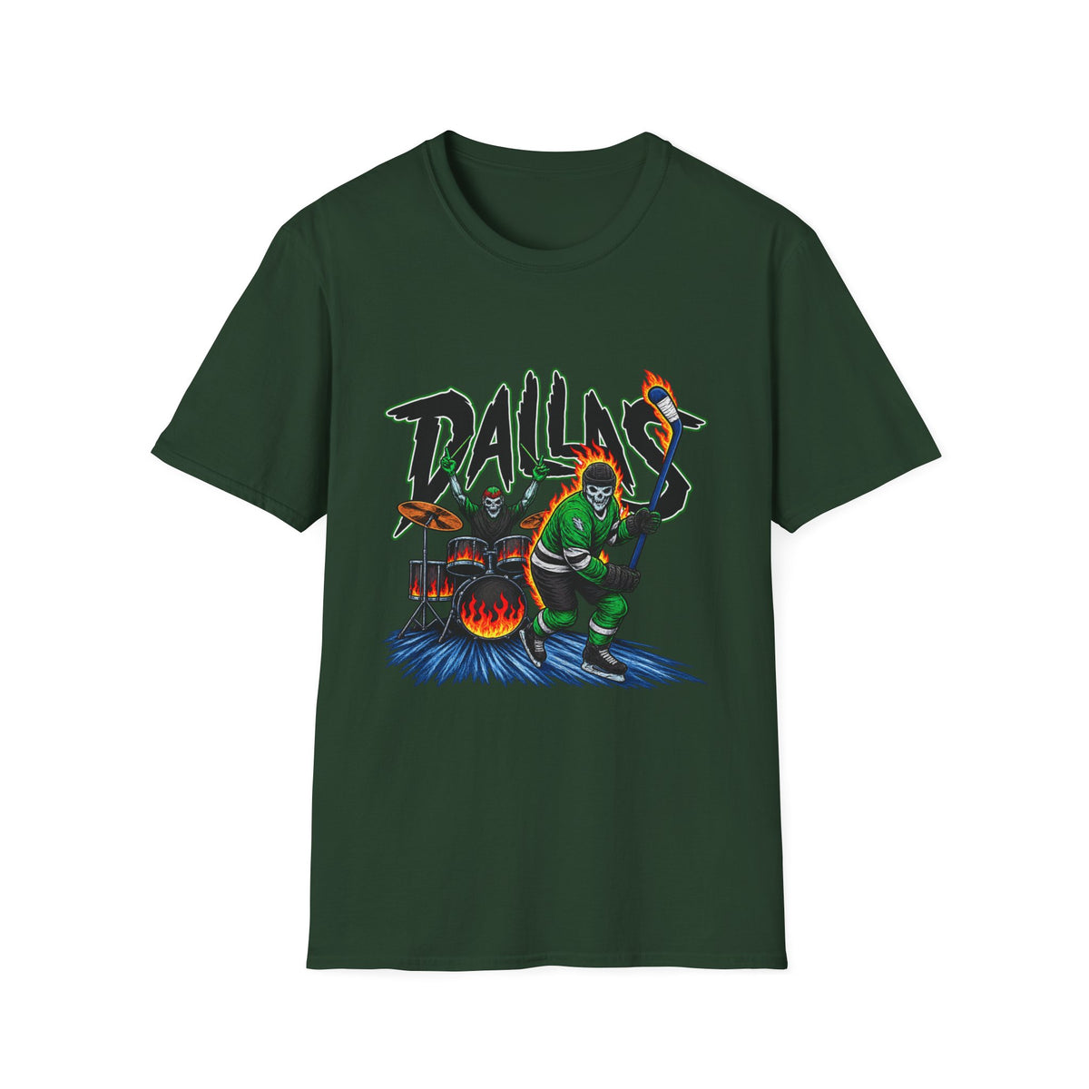 Dallas Stars Skeleton - Classic Tee