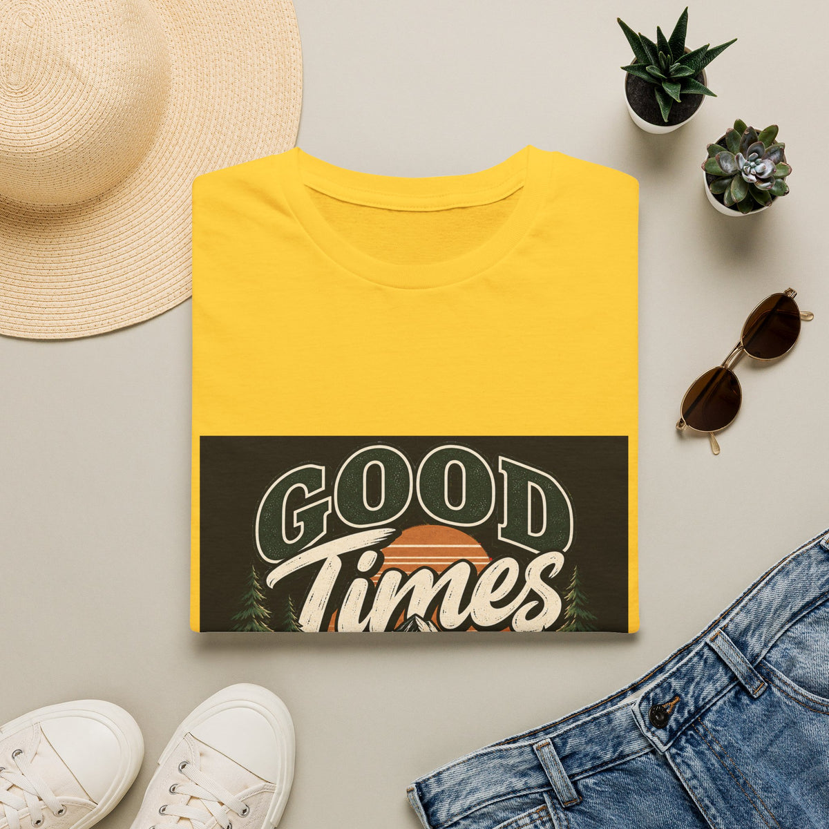 Good Times Questionable Decisions - Classic Tee