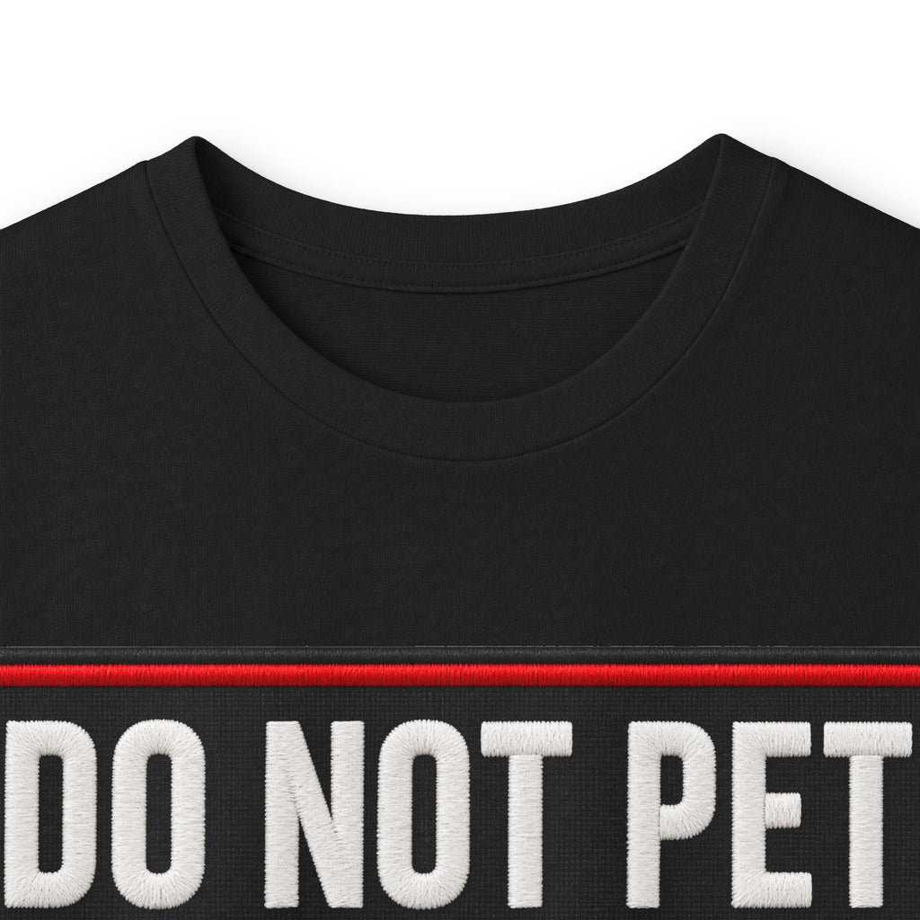Do Not Pet - Service Dog Patch - Unisex Ultra Cotton Long Sleeve Tee