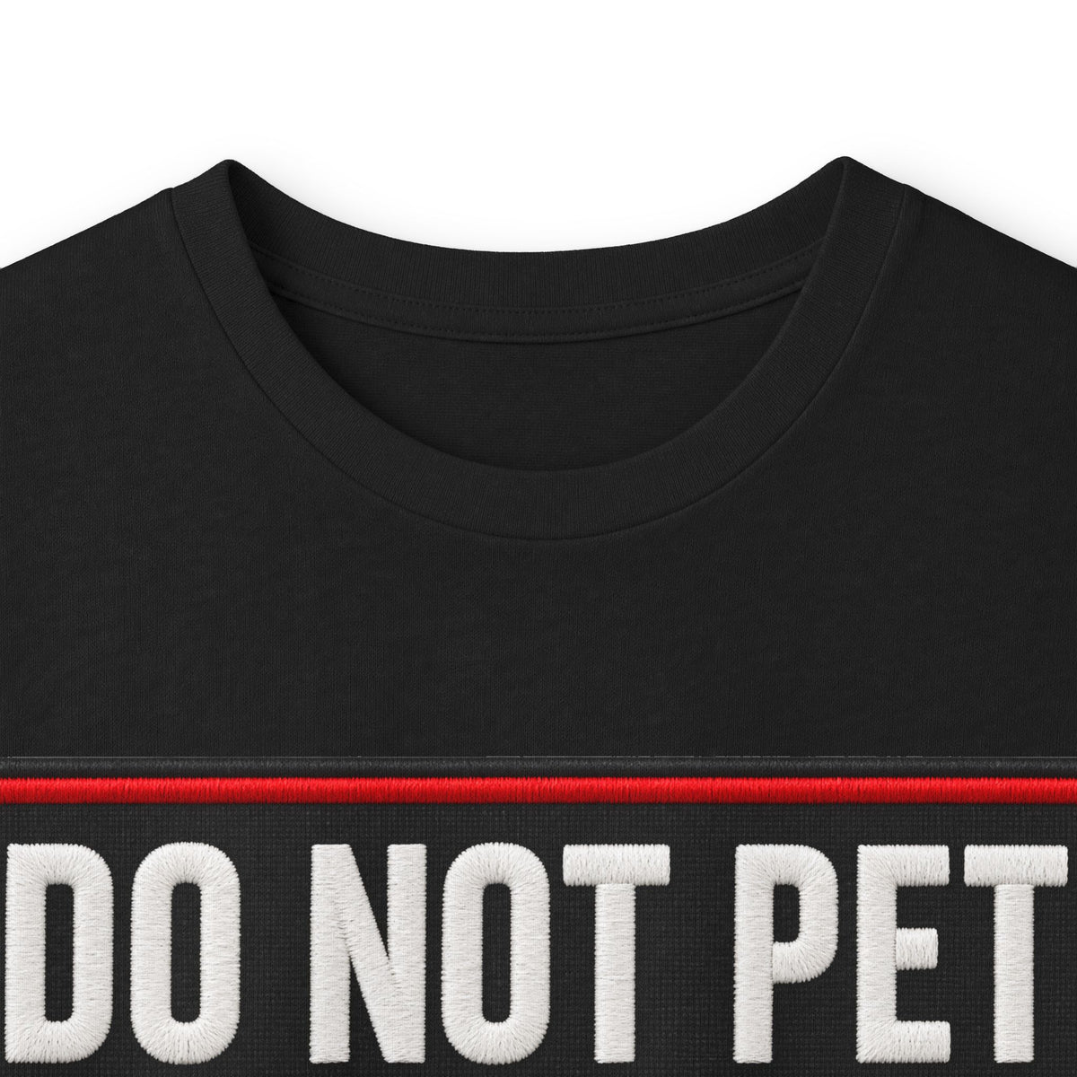 Do Not Pet - Service Dog Patch - Unisex Ultra Cotton Long Sleeve Tee