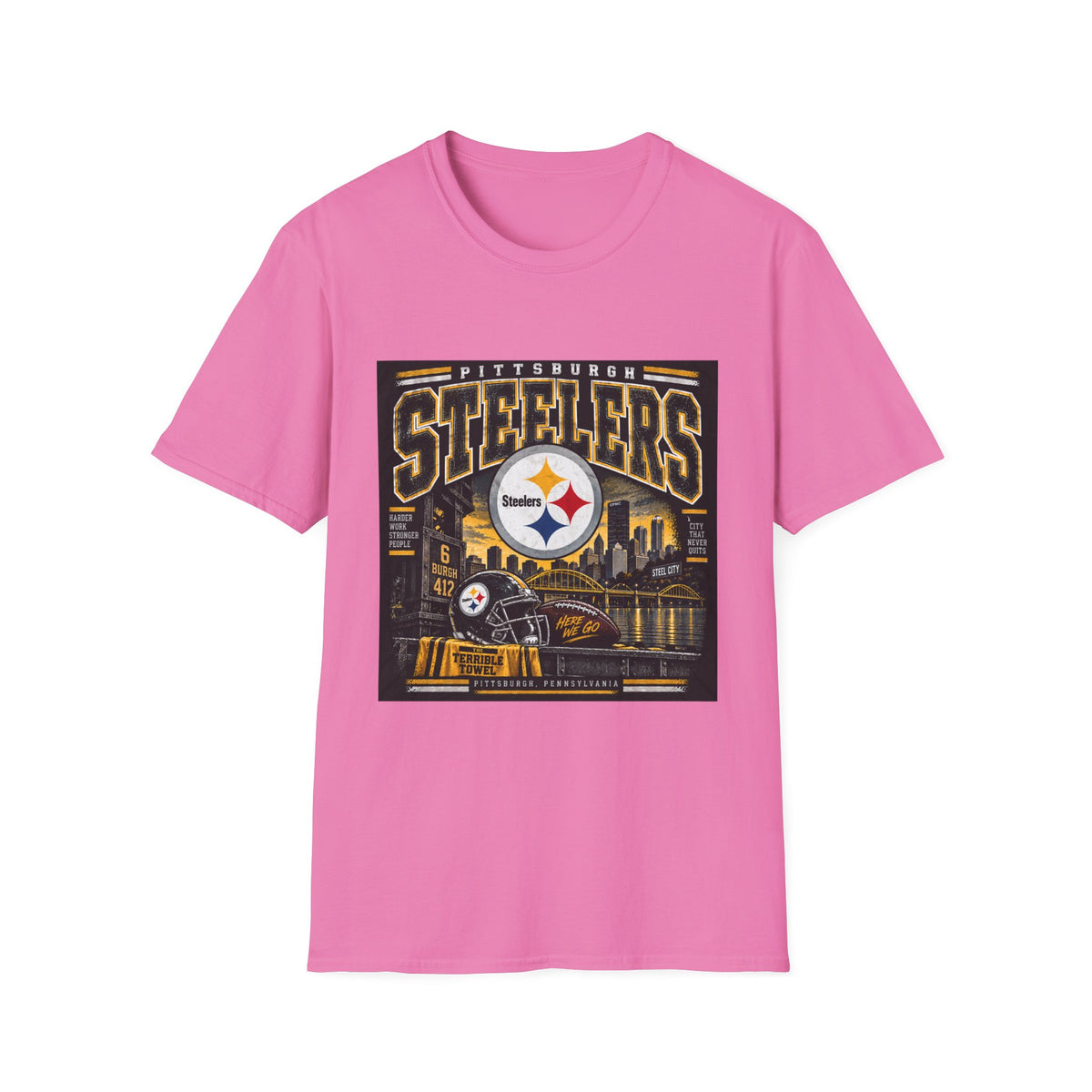 Pittsburgh Steelers Steel City Pride - Classic Tee