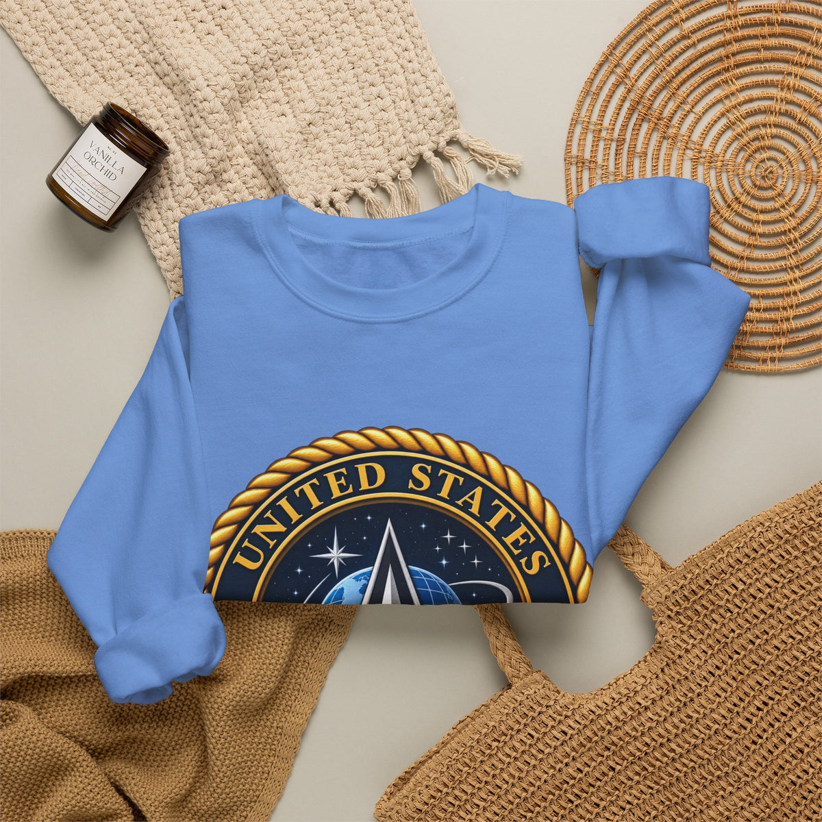 U.S. Space Force Emblem - Crewneck Sweatshirt