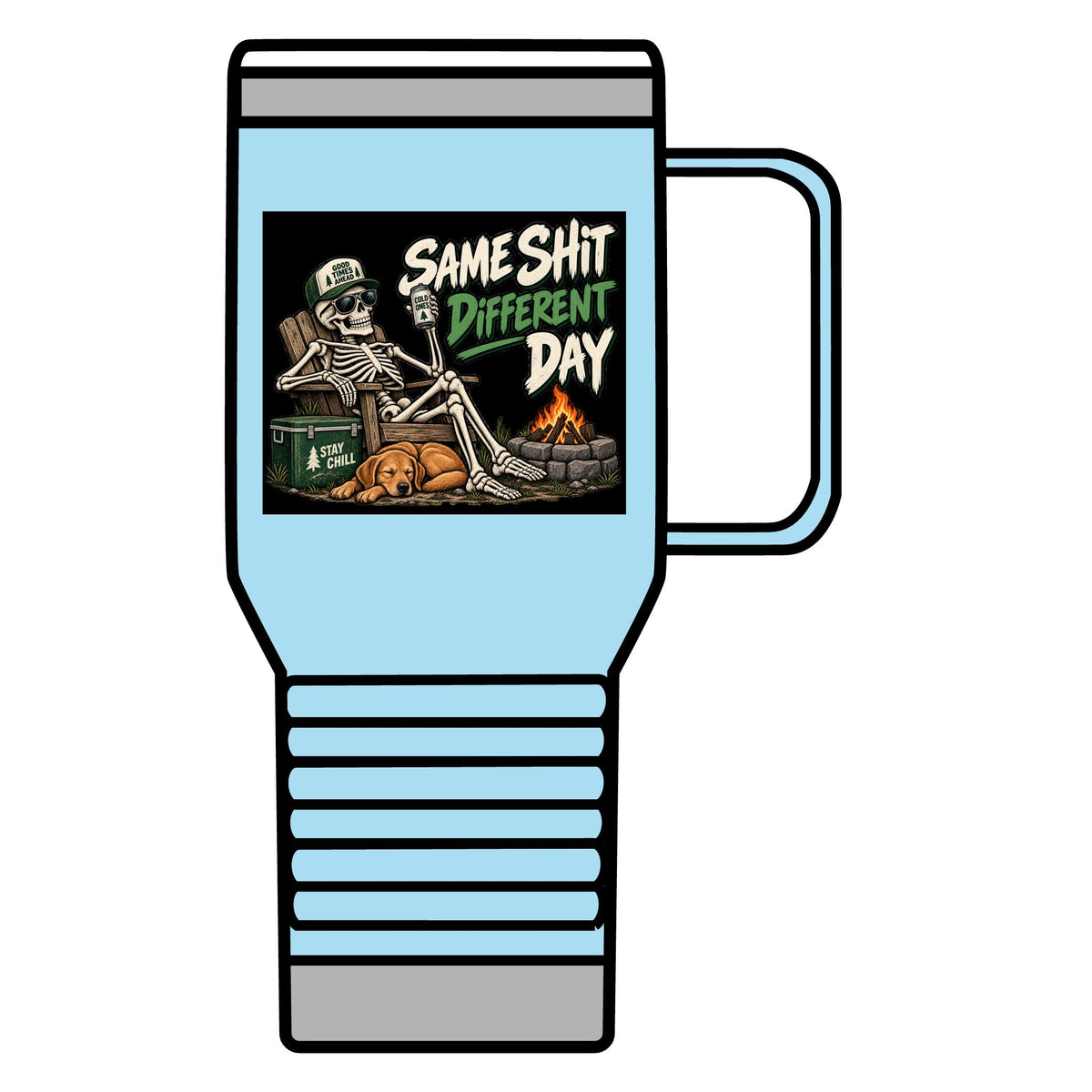 Same Shit Different Day - 20oz Insulated Mug