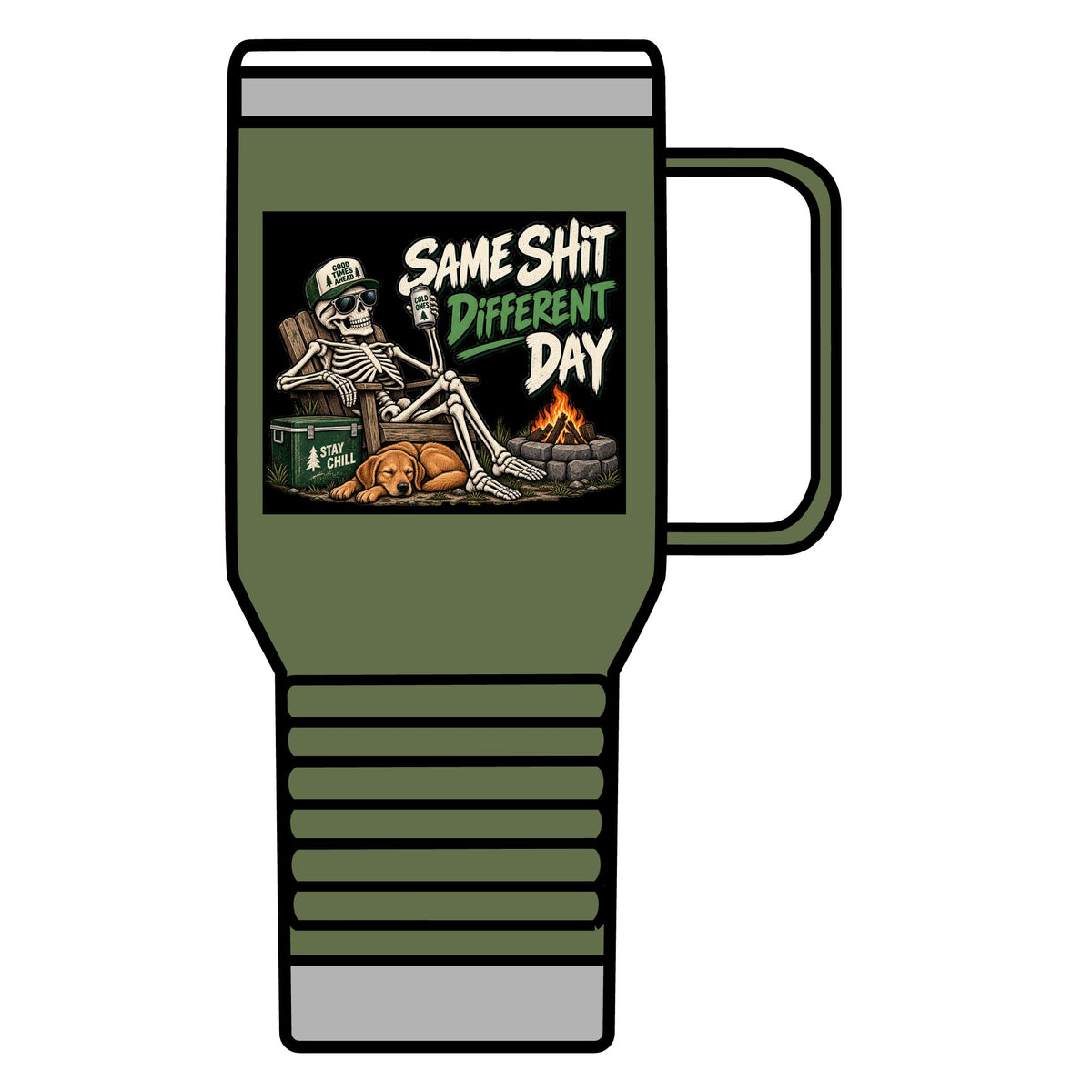 Same Shit Different Day - 20oz Insulated Mug