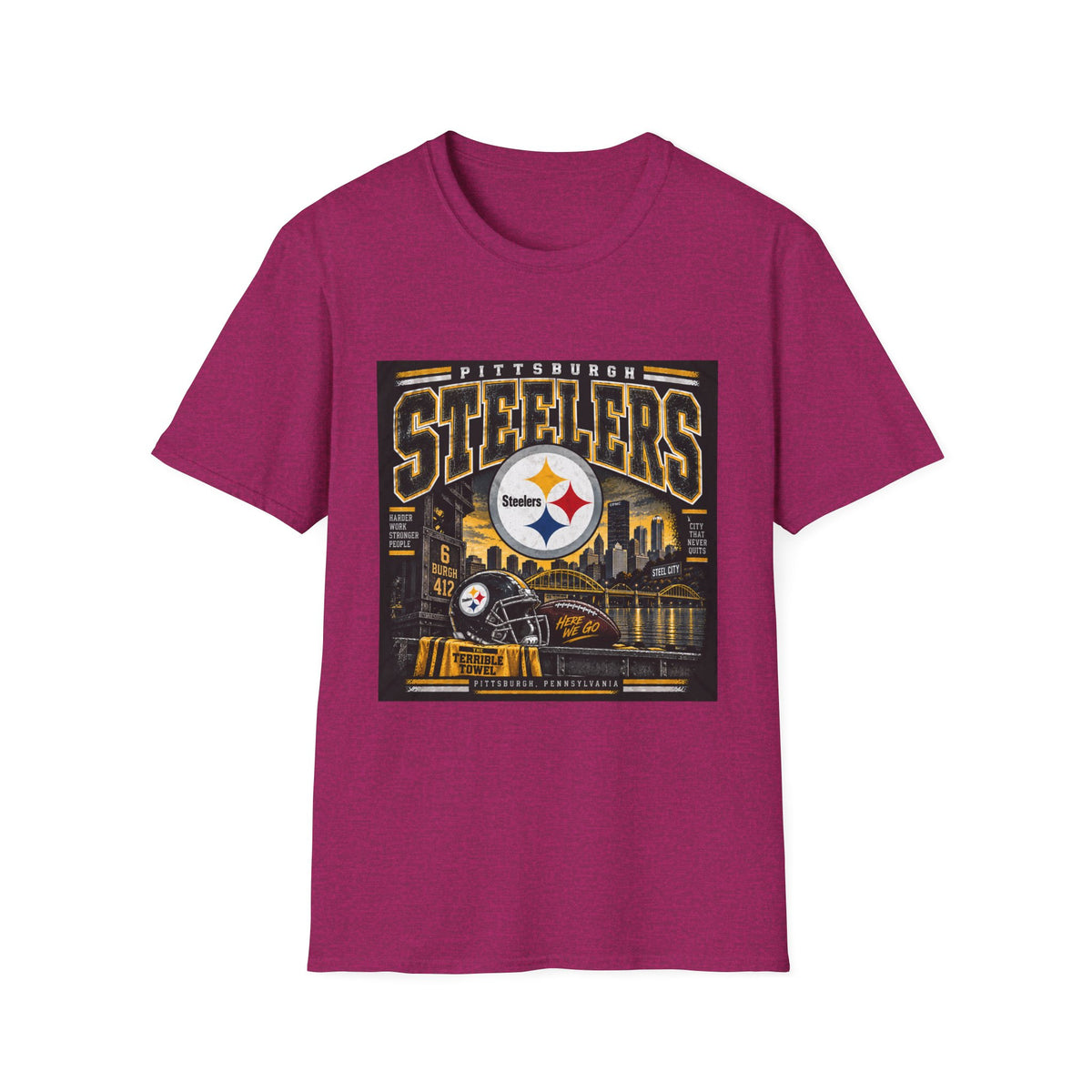 Pittsburgh Steelers Steel City Pride - Classic Tee