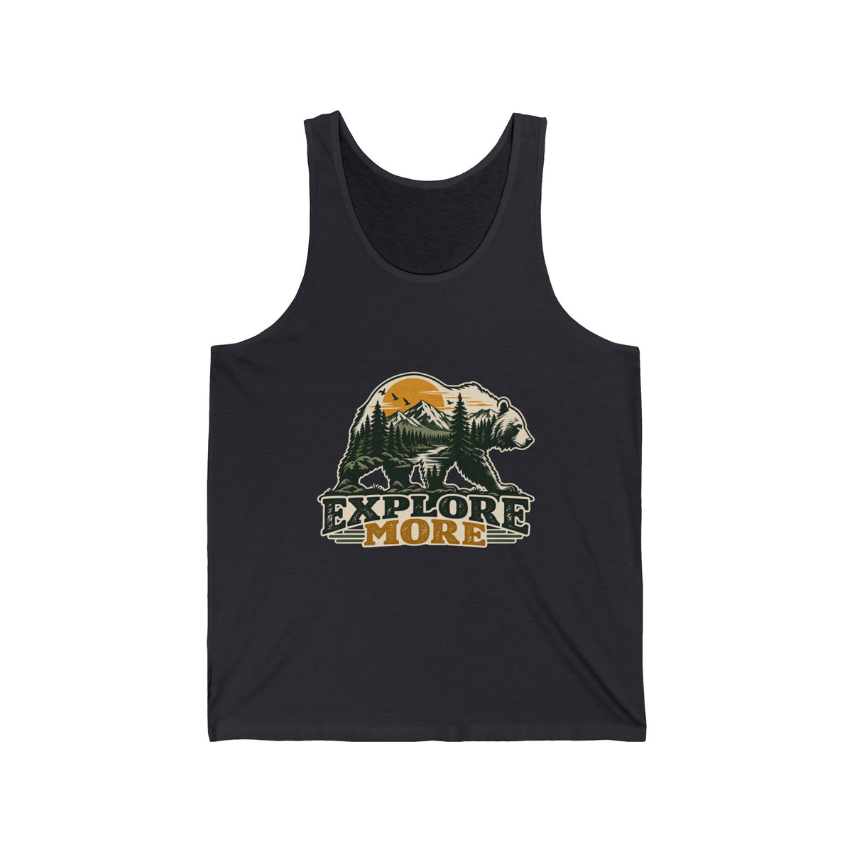 Explore More Bear - Athletic Tank