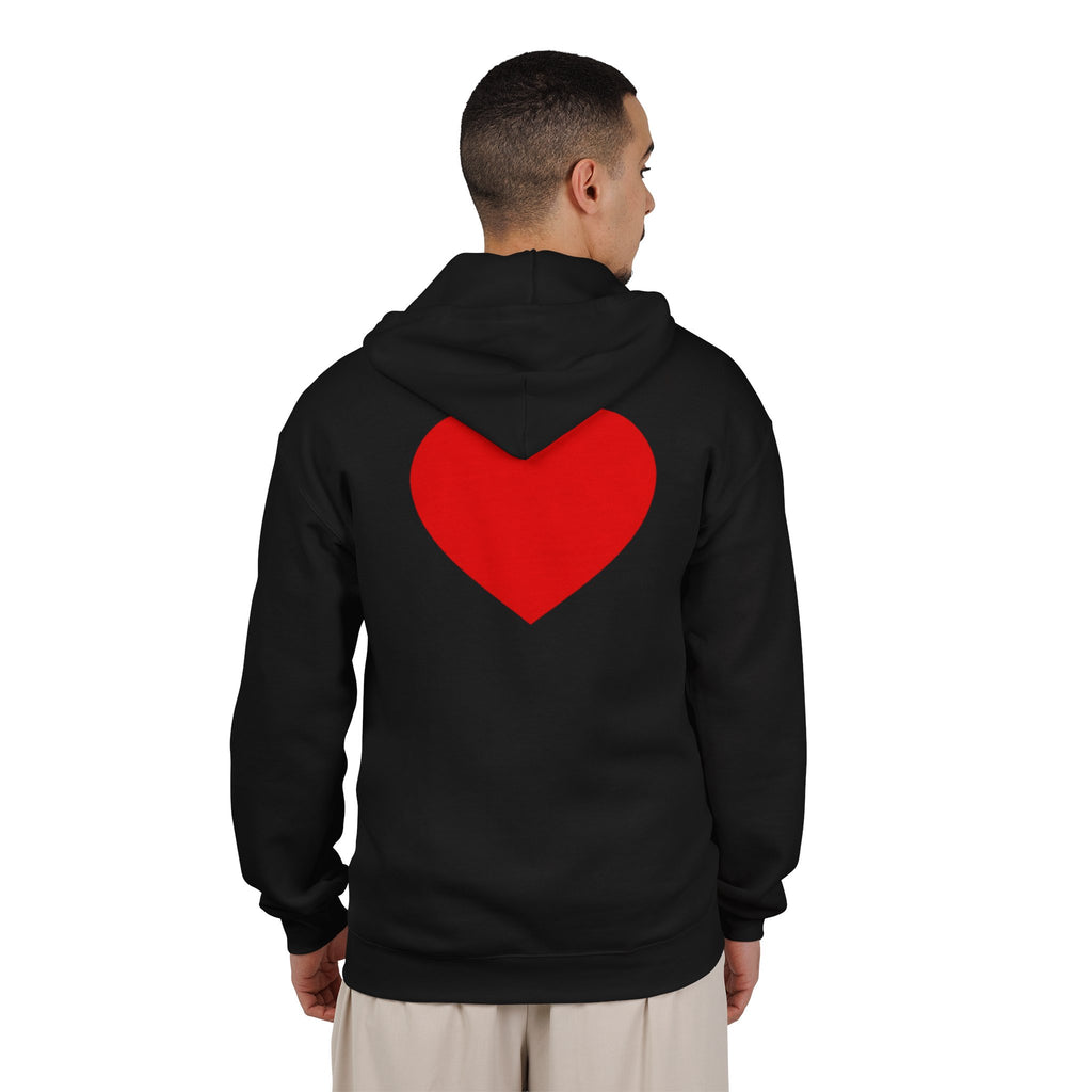 Heart - Full-Zip Hooded Sweatshirt