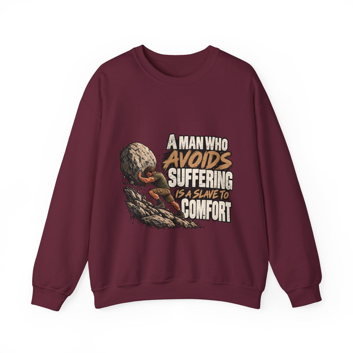 A Man Who Avoids Suffering - Crewneck Sweatshirt