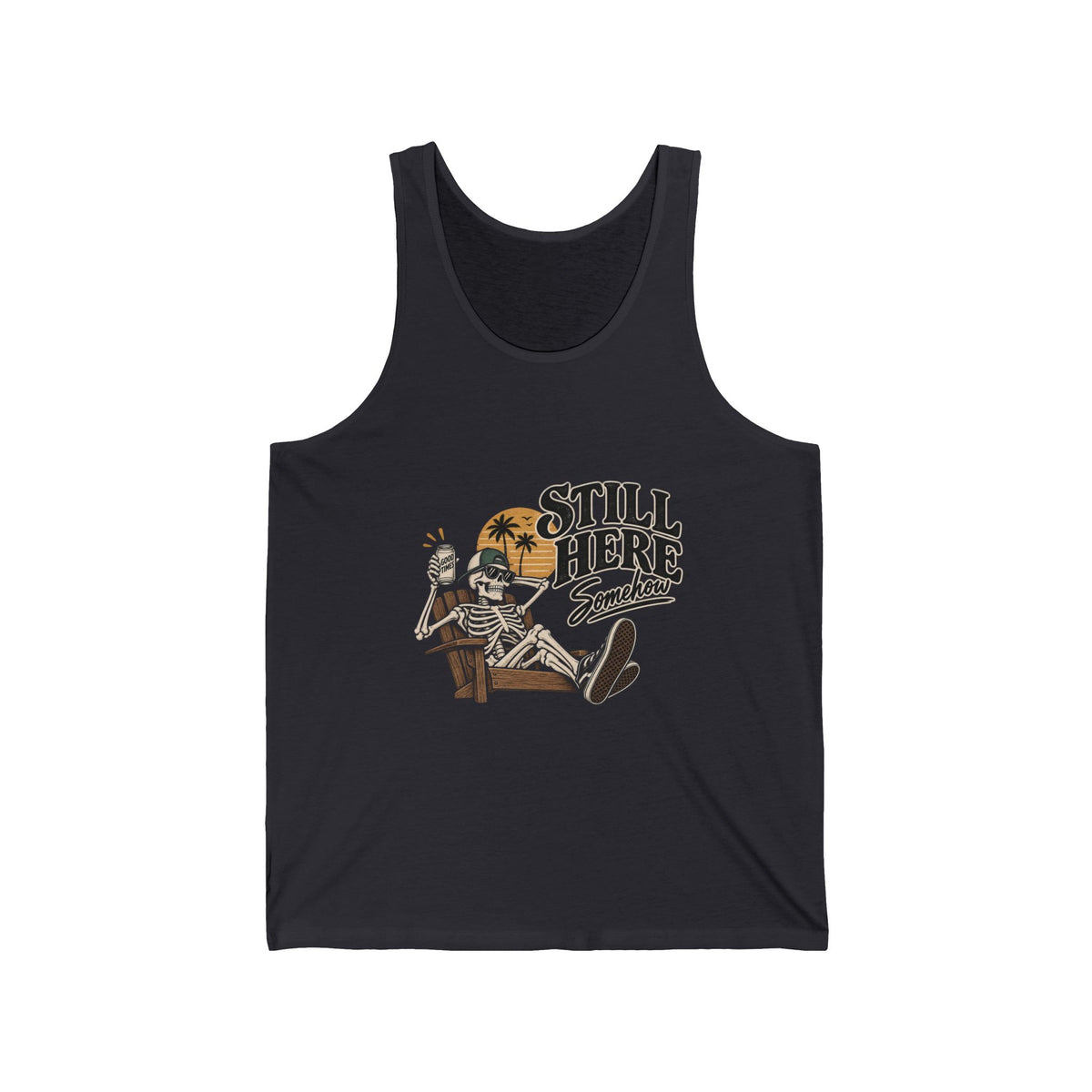 Still Here Somehow - Athletic Tank
