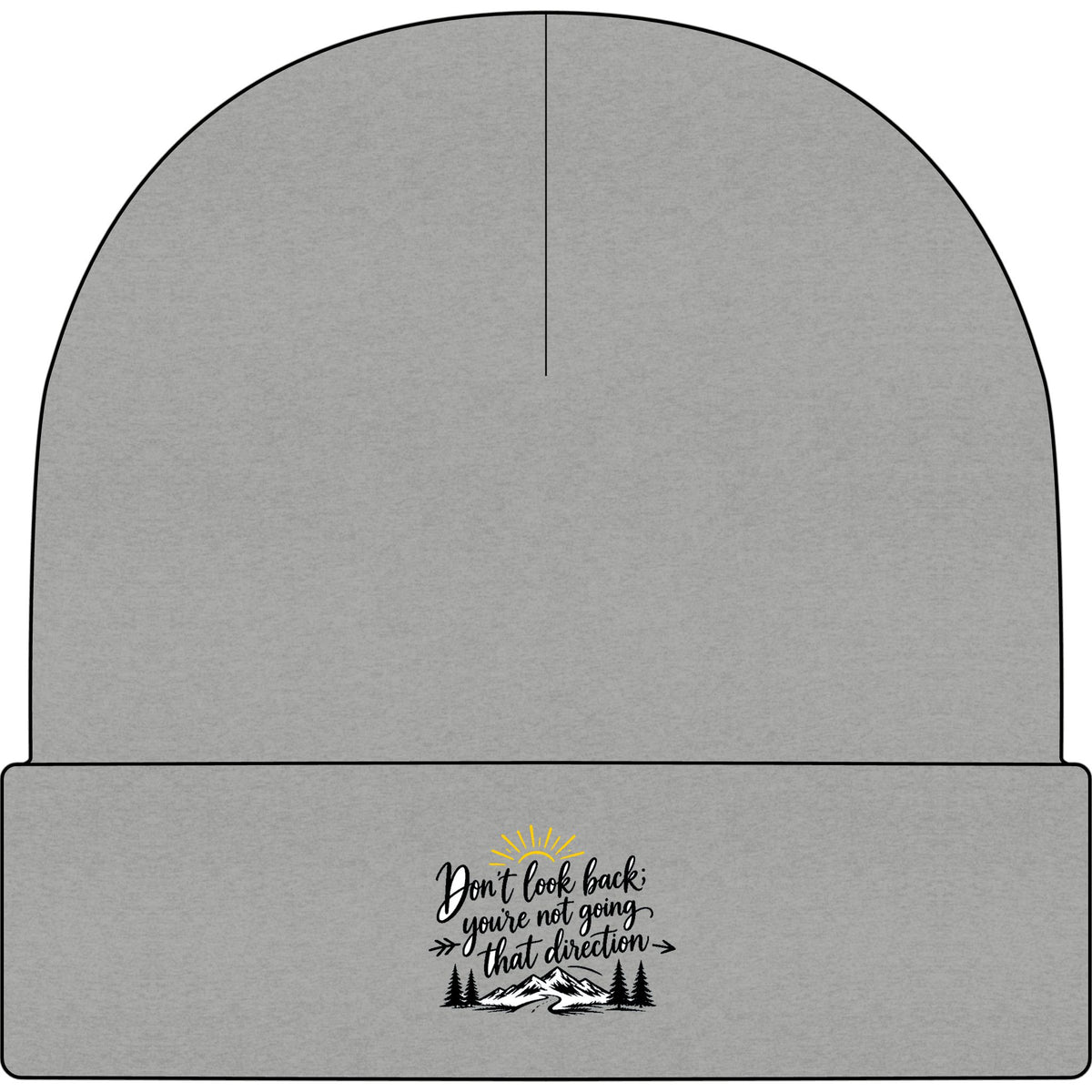 Don't Look Back - AS Colour 1107 Cuff Beanie