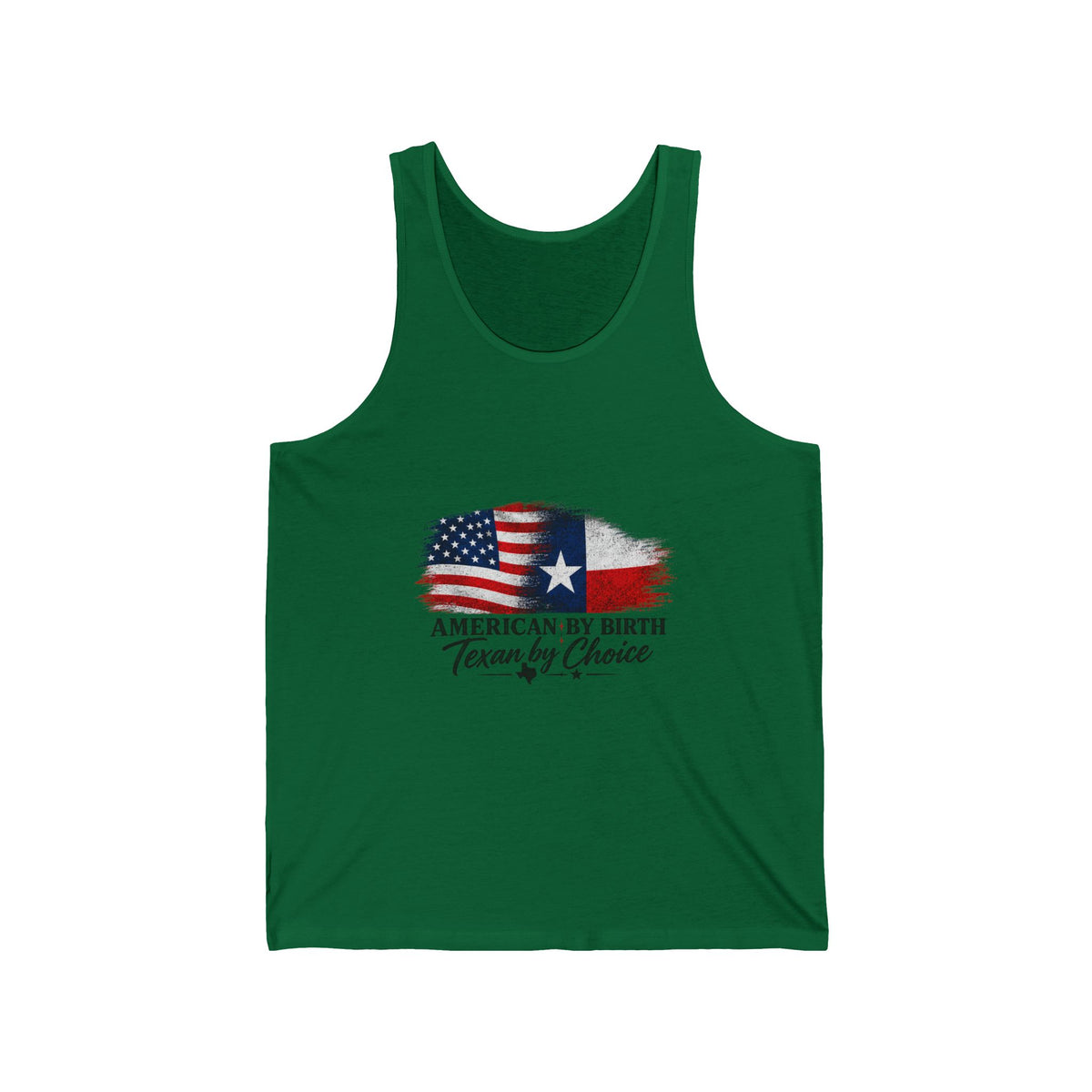 American by Birth, Texan by Choice - Athletic Tank