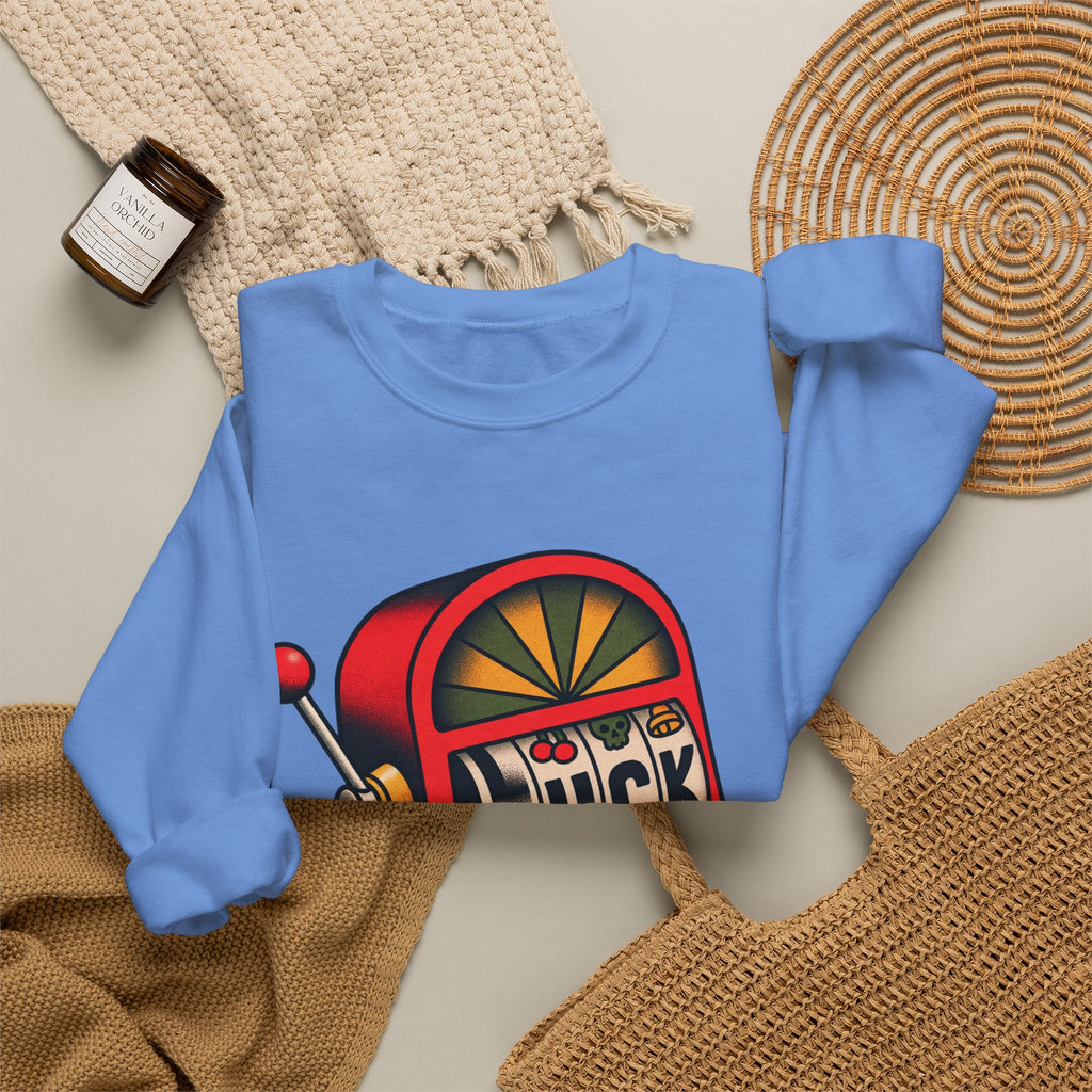 Fuck Slot Machine - Crewneck Sweatshirt