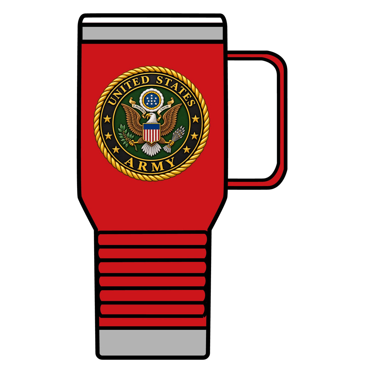 U.S. Army Emblem - 20oz Insulated Mug