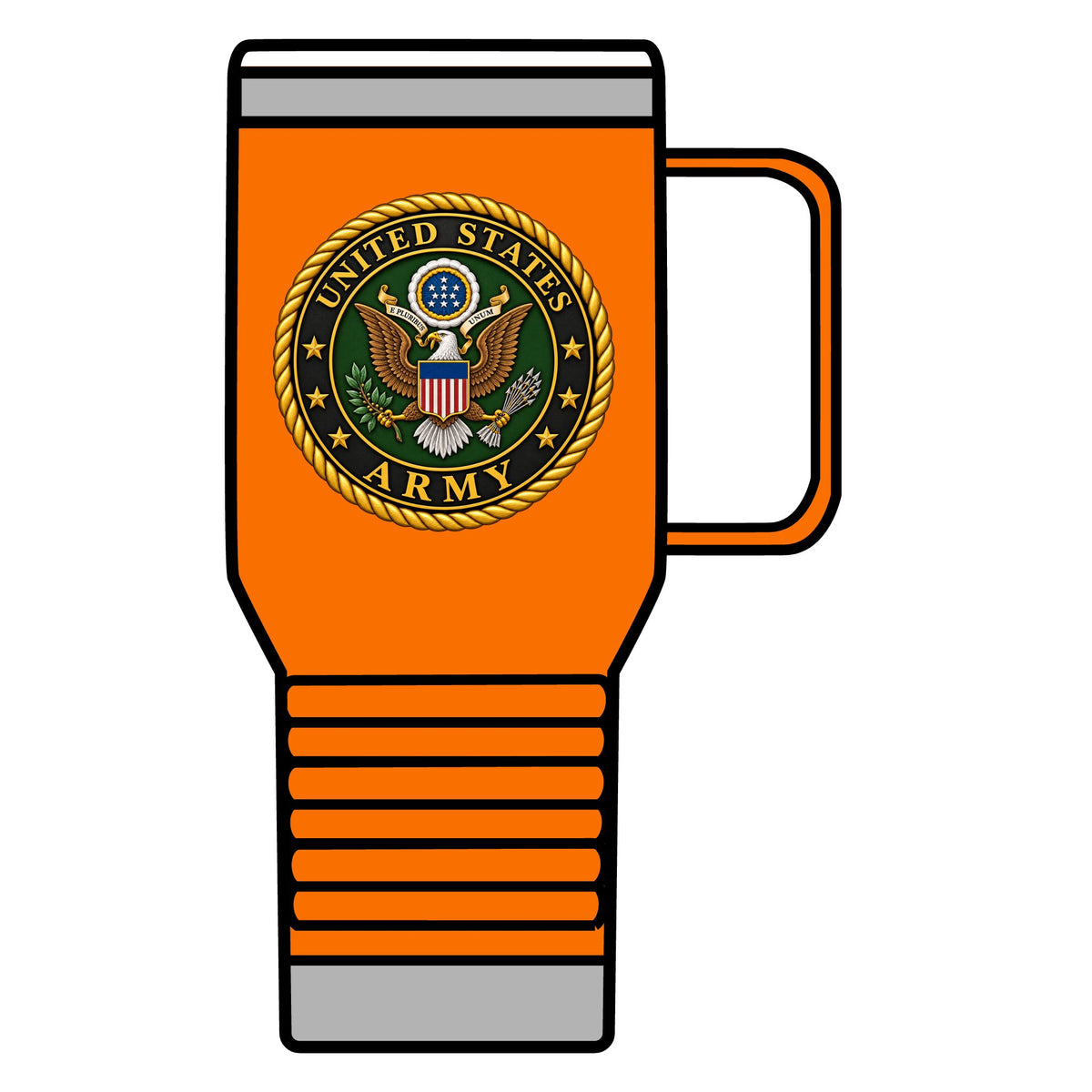 U.S. Army Emblem - 20oz Insulated Mug