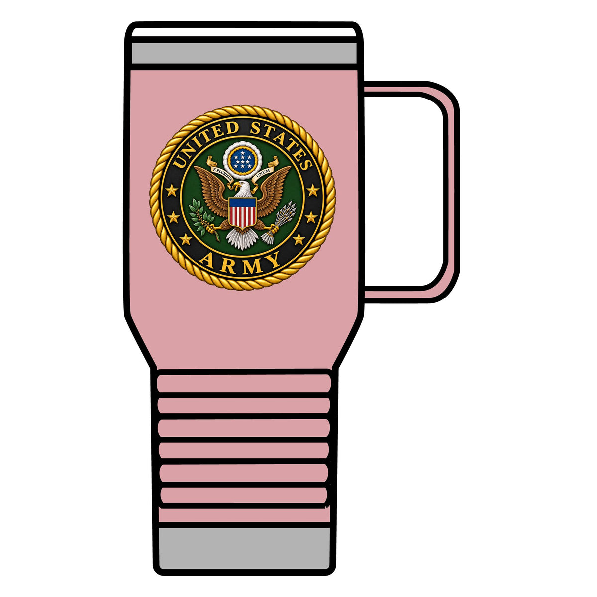 U.S. Army Emblem - 20oz Insulated Mug