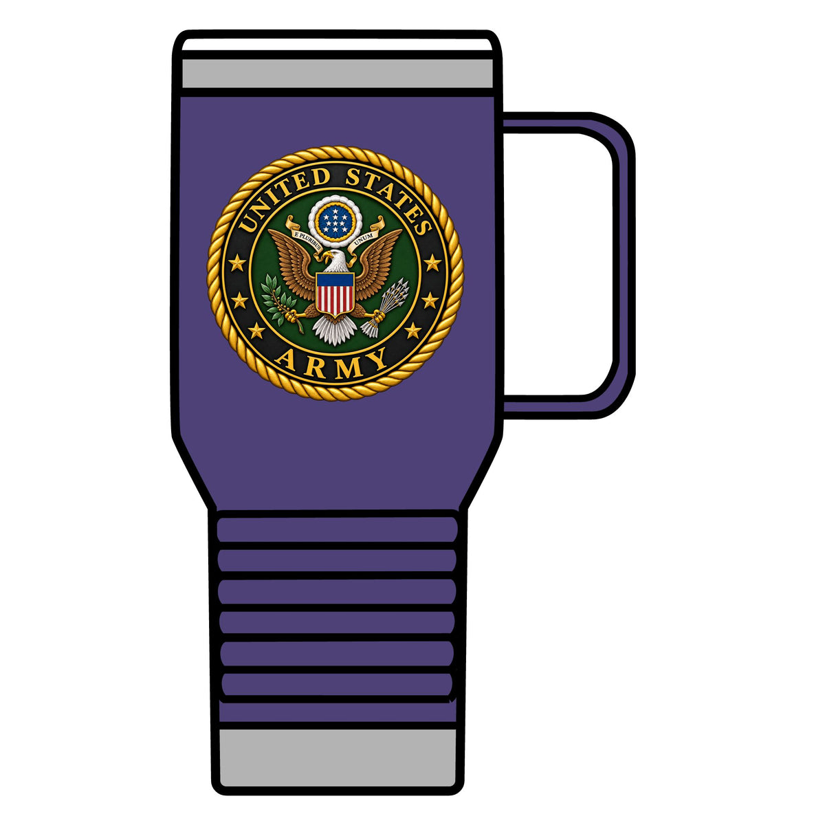 U.S. Army Emblem - 20oz Insulated Mug