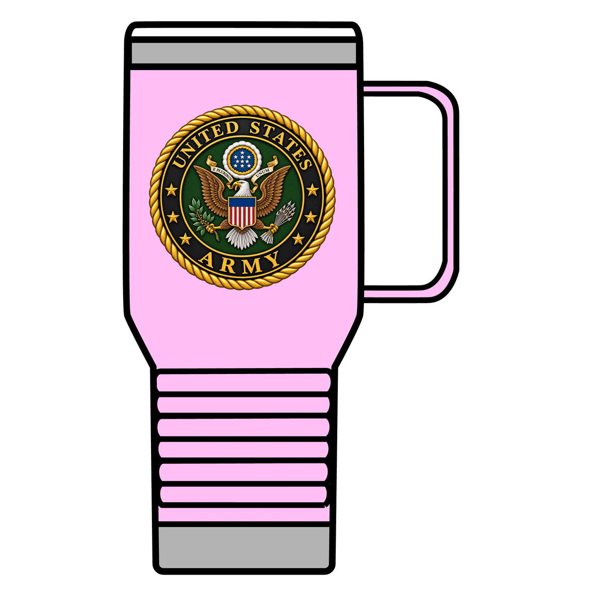 U.S. Army Emblem - 20oz Insulated Mug