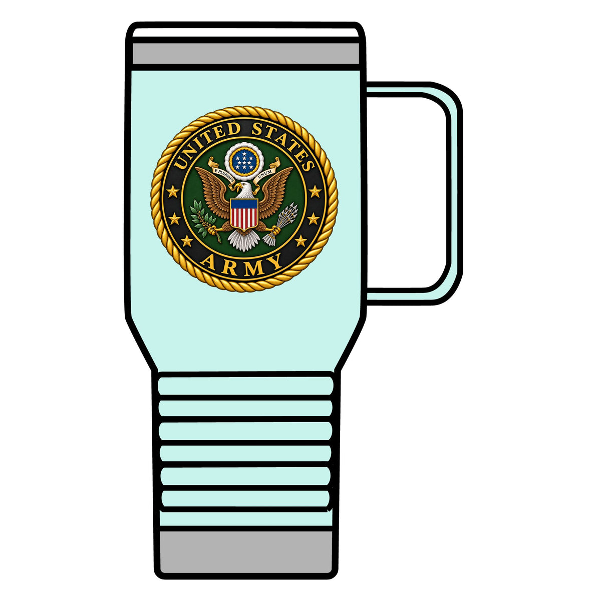U.S. Army Emblem - 20oz Insulated Mug
