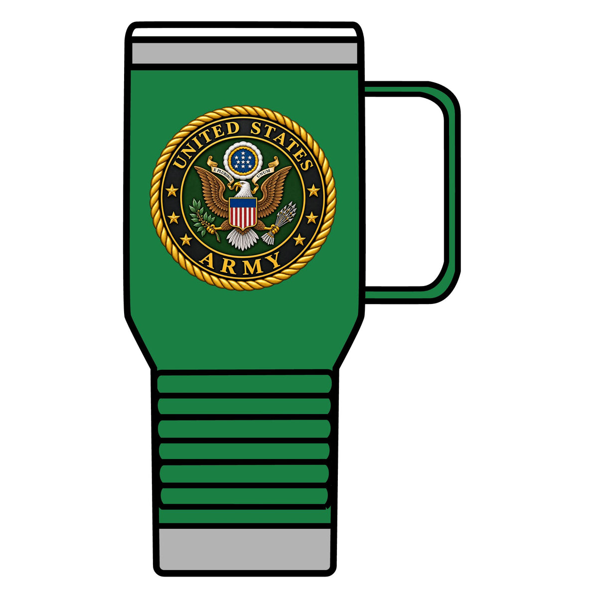 U.S. Army Emblem - 20oz Insulated Mug