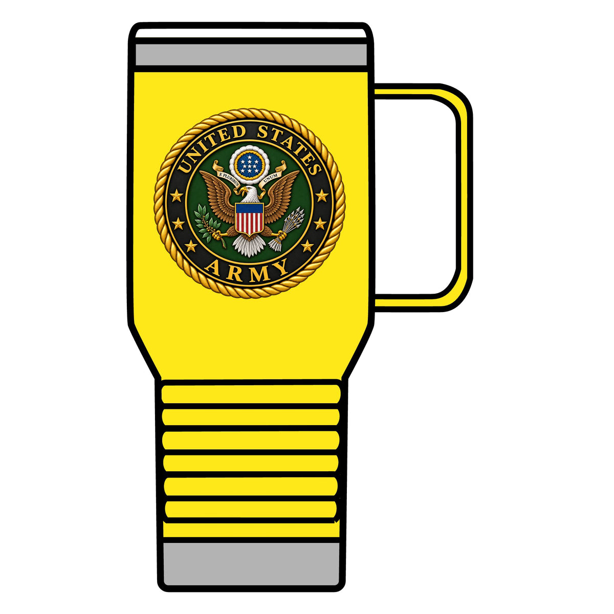 U.S. Army Emblem - 20oz Insulated Mug