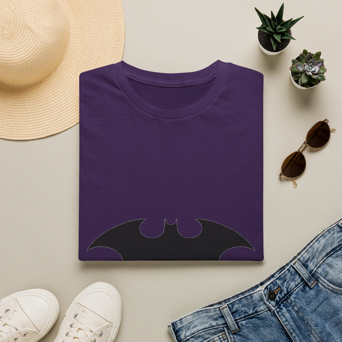 Midnight Bat Emblem - Classic Tee