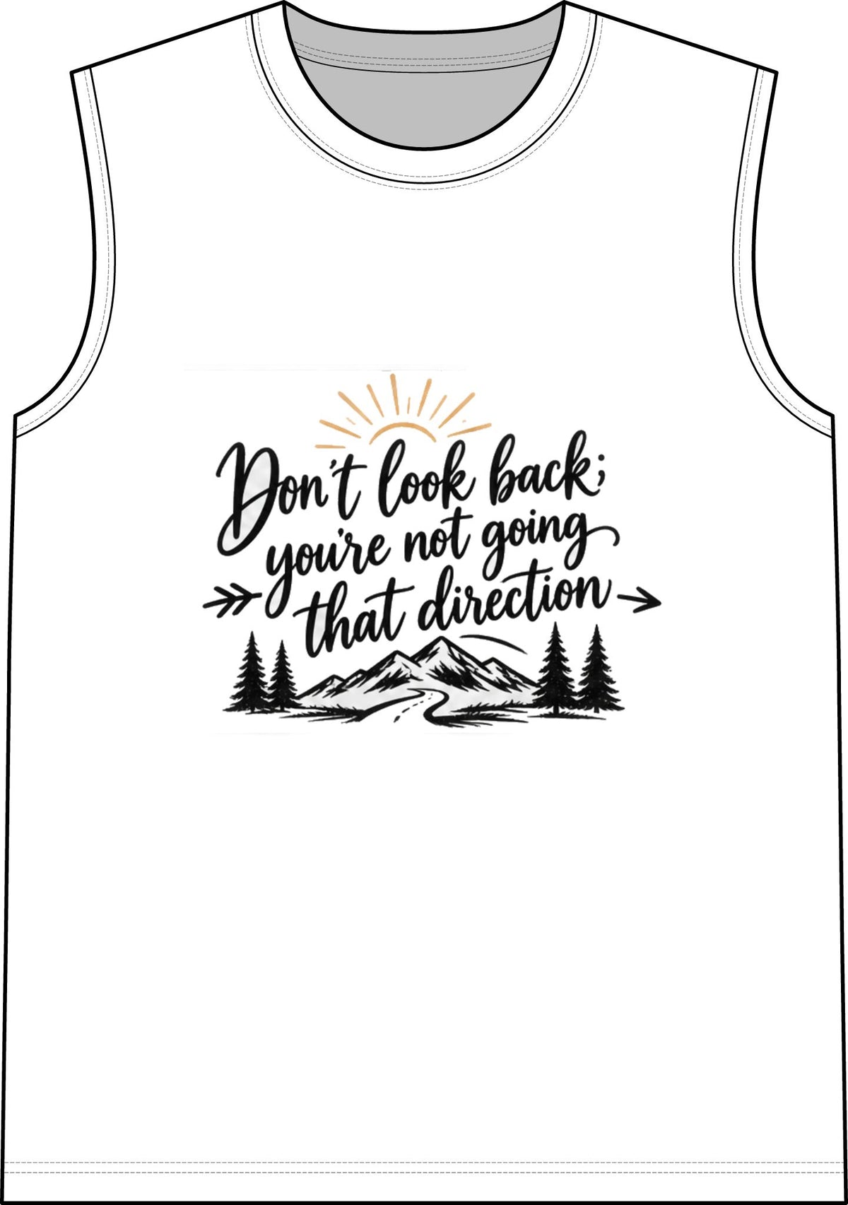 Don't Look Back - Classic Tank