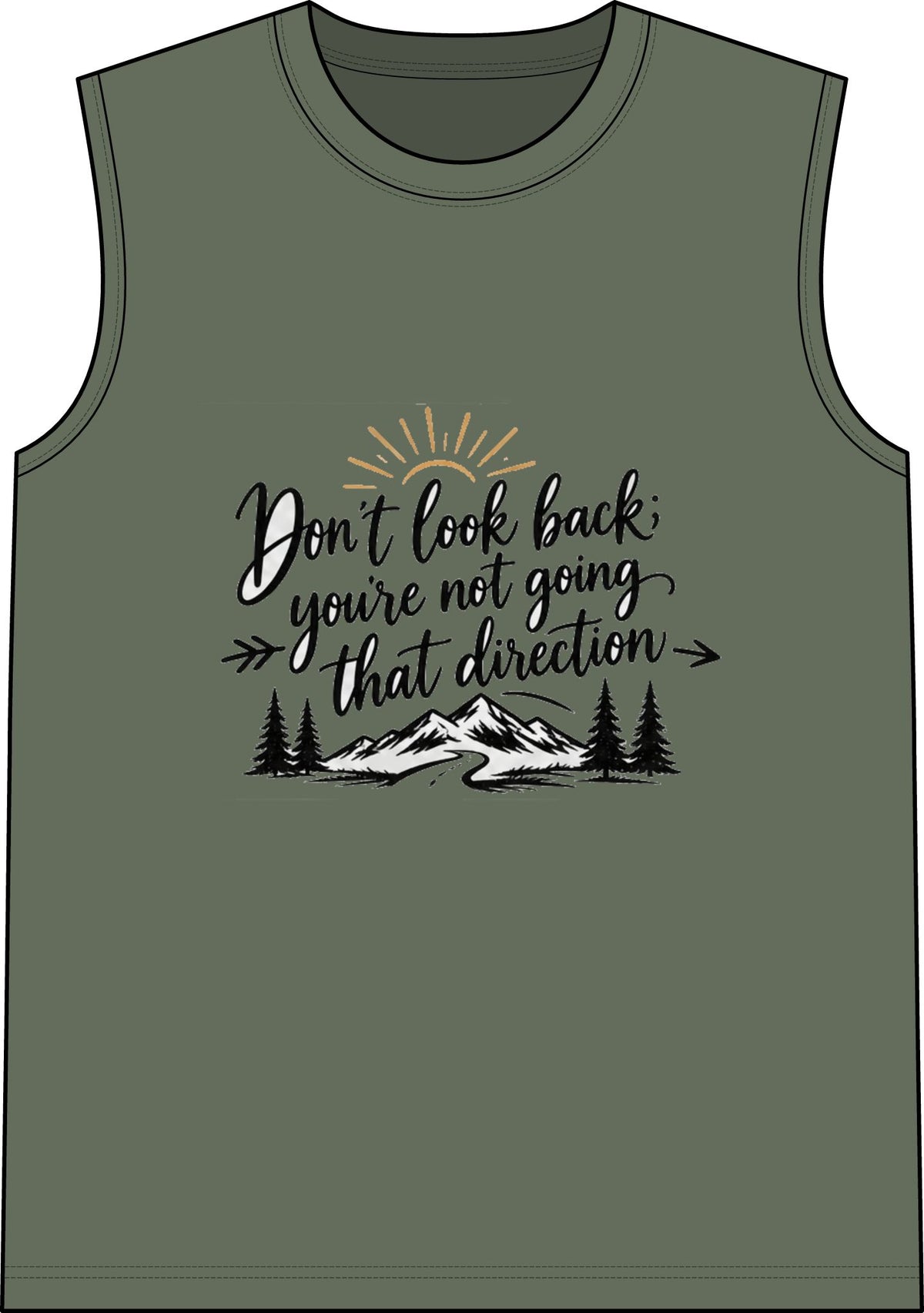Don't Look Back - Classic Tank